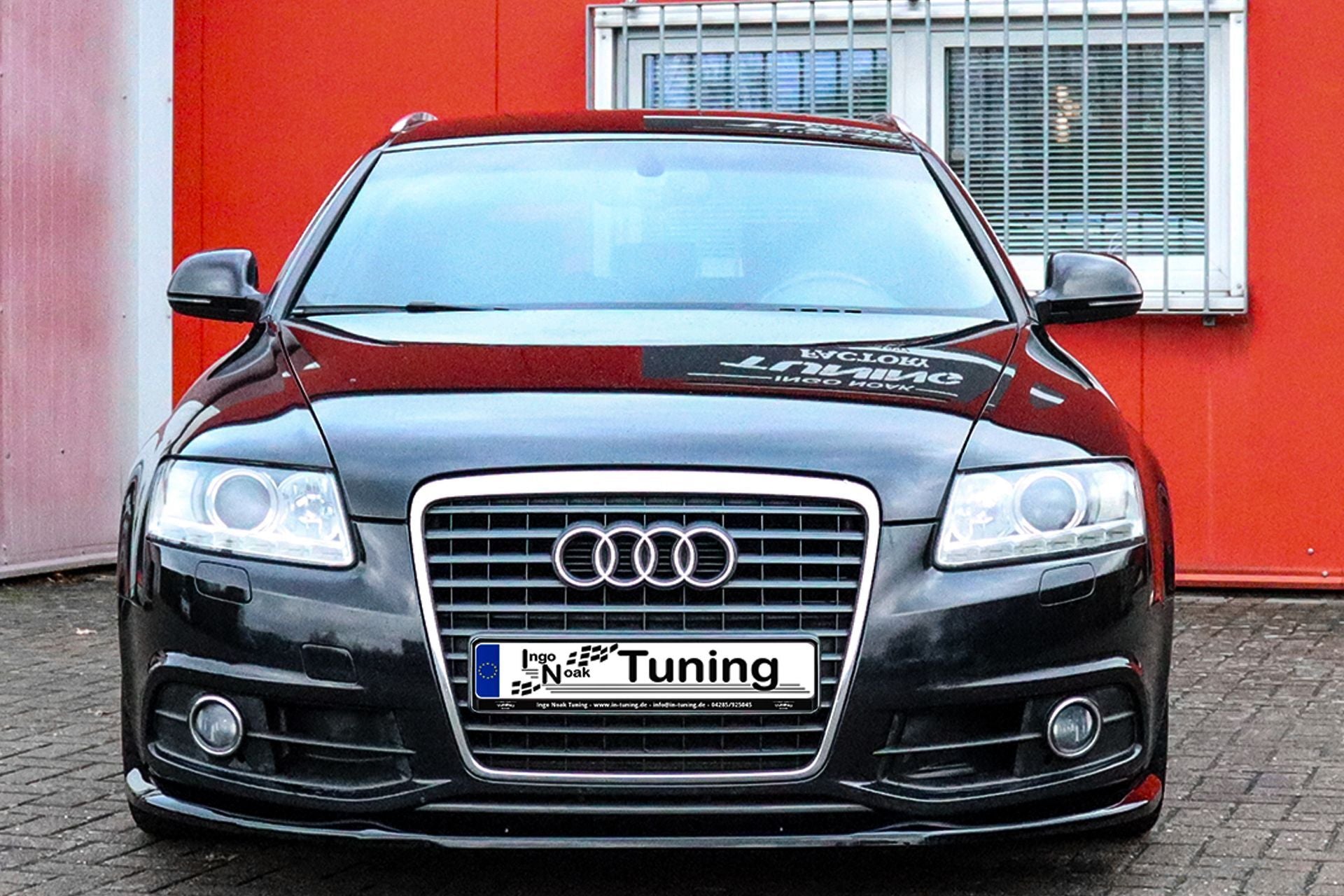 Spoilerschwert Cuplippe V2 aus ABS für Audi A6 4F S-Line Facelift OEM Optik