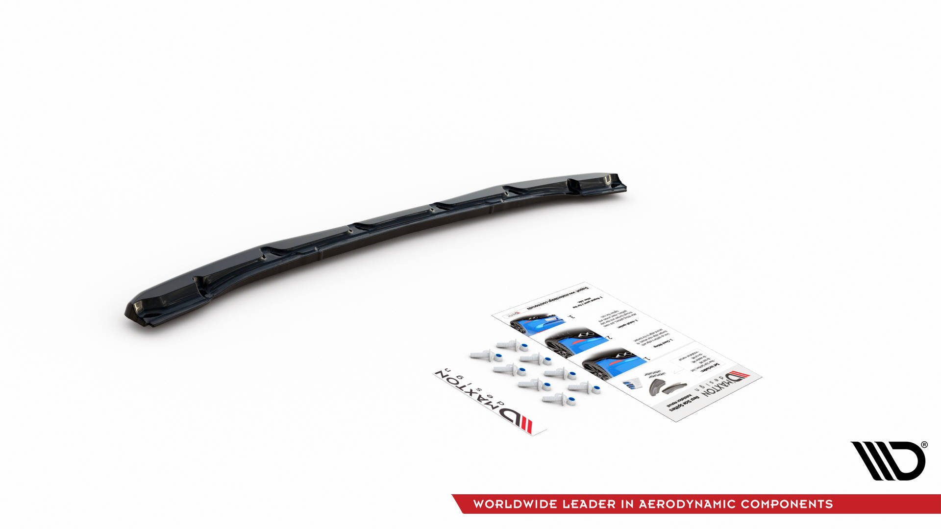 Street+ Mittlerer Diffusor Heck Ansatz passend für BMW 4er M-Paket G22 / G23 / G22 FL / G23 FL schwarz Hochglanz