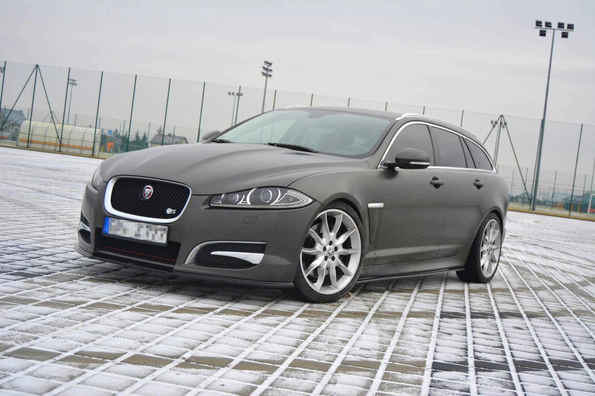 Seitenschweller Ansatz für JAGUAR XF X250 MK1 SPORTBRAKE S-PACK schwarz Hochglanz
