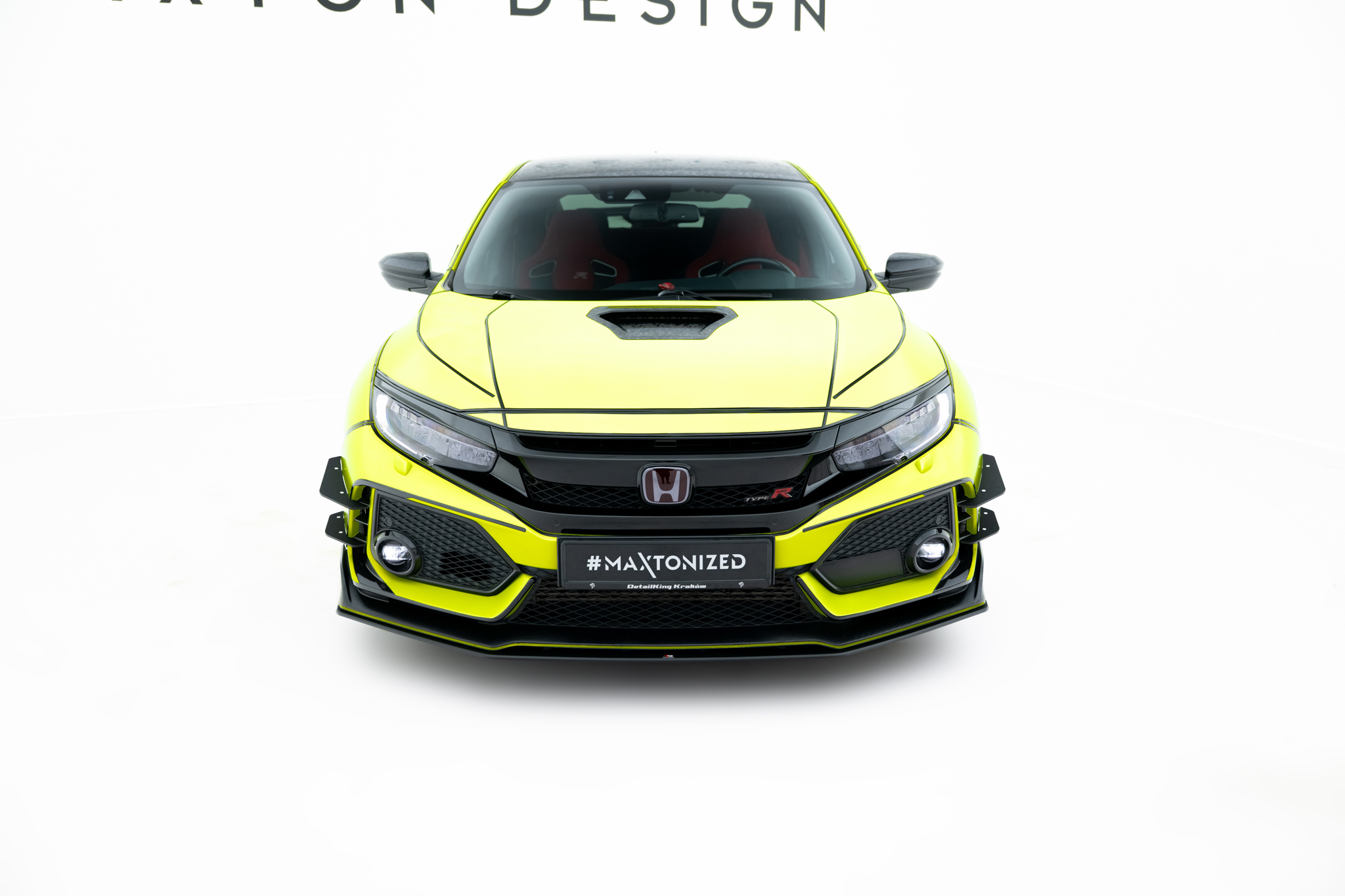 Street Pro Spoilerlippe Front Ansatz V.2 passend für Honda Civic Type-R Mk10 / Mk10 FL