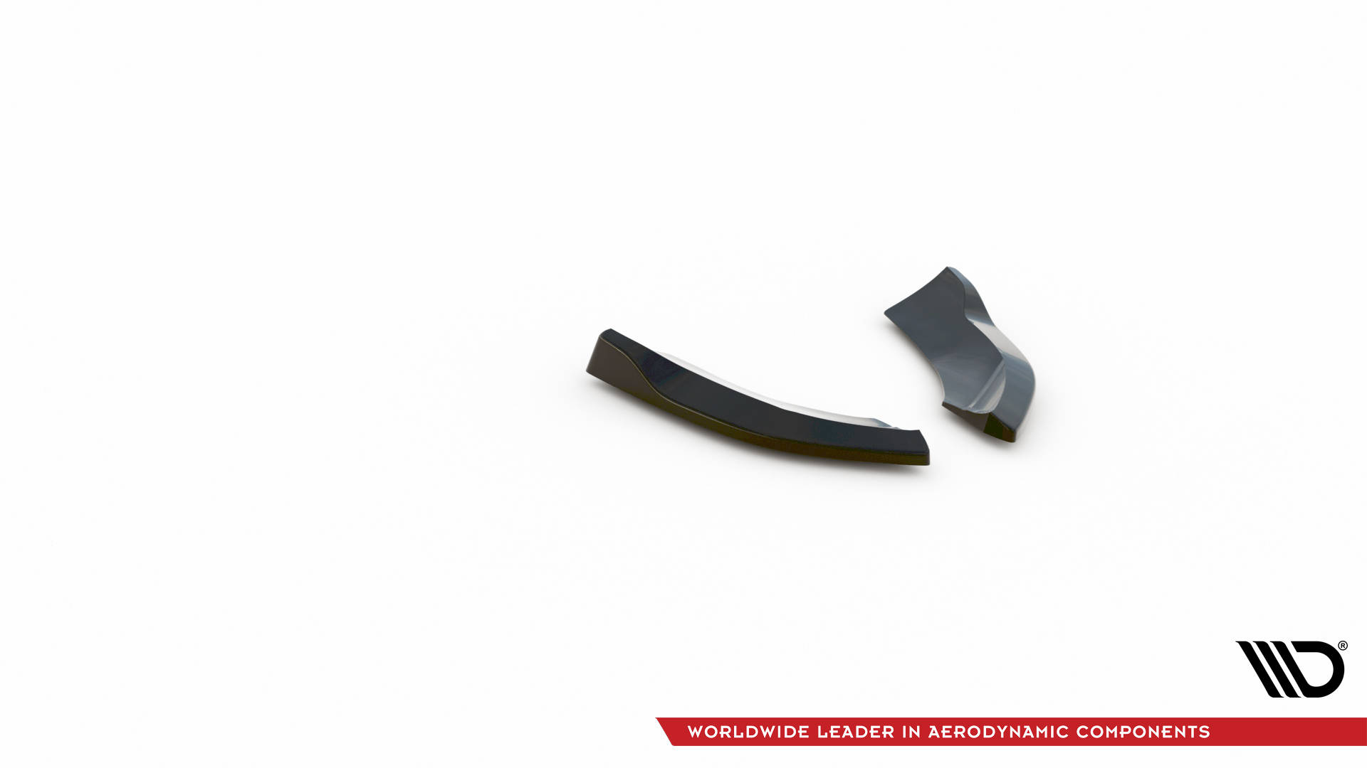 Street+ Heck Ansatz Flaps V.2 passend für Mini Cooper Clubman John Cooper Works F54 FL schwarz Hochglanz