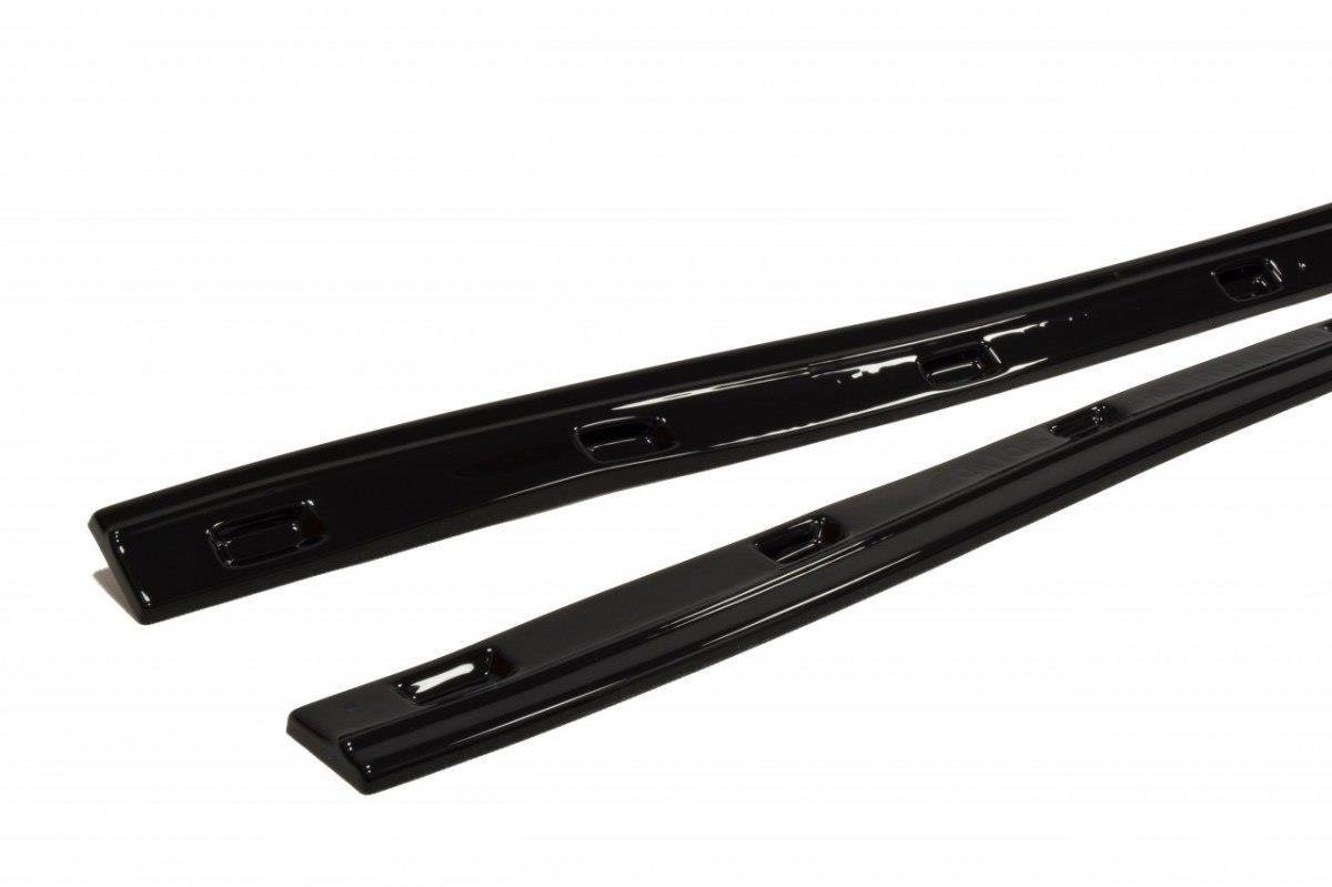 Street+ Seitenschweller Leisten passend für Honda Civic Type-S/R Mk8 schwarz Hochglanz