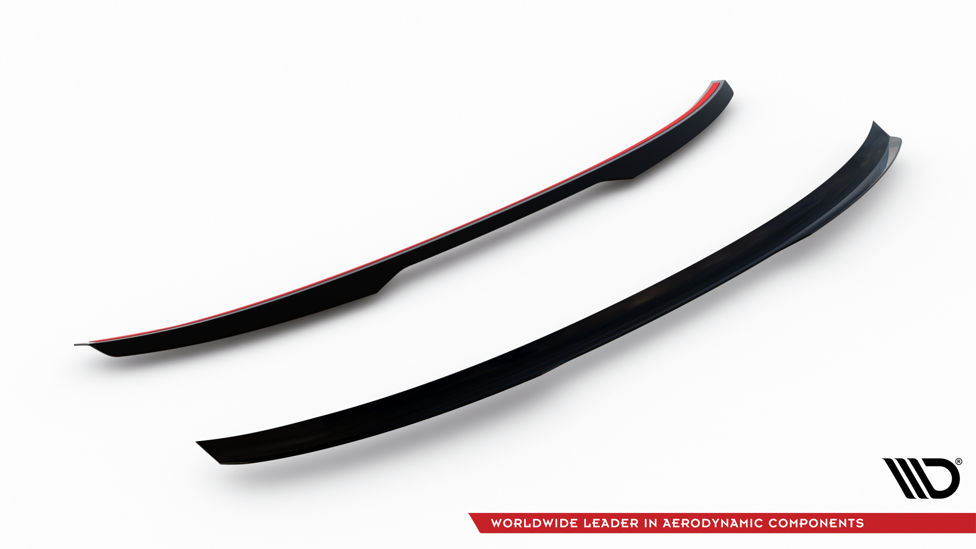 Heckspoiler Lippe passend für Bentley Continental GT Coupe Mk3 schwarz Hochglanz