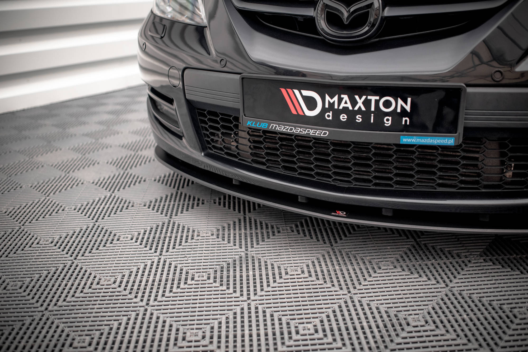 Street Pro Spoilerlippe Front Ansatz passend für Mazda 3 MPS Mk1