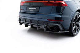 Carbon Heckansatz Diffusor passend für Audi RSQ8 Mk1 Facelift