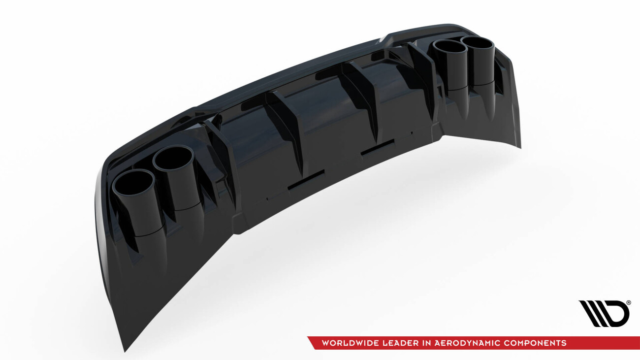 Heckansatz Diffusor + Endrohre passend für CUPRA Formentor Mk1