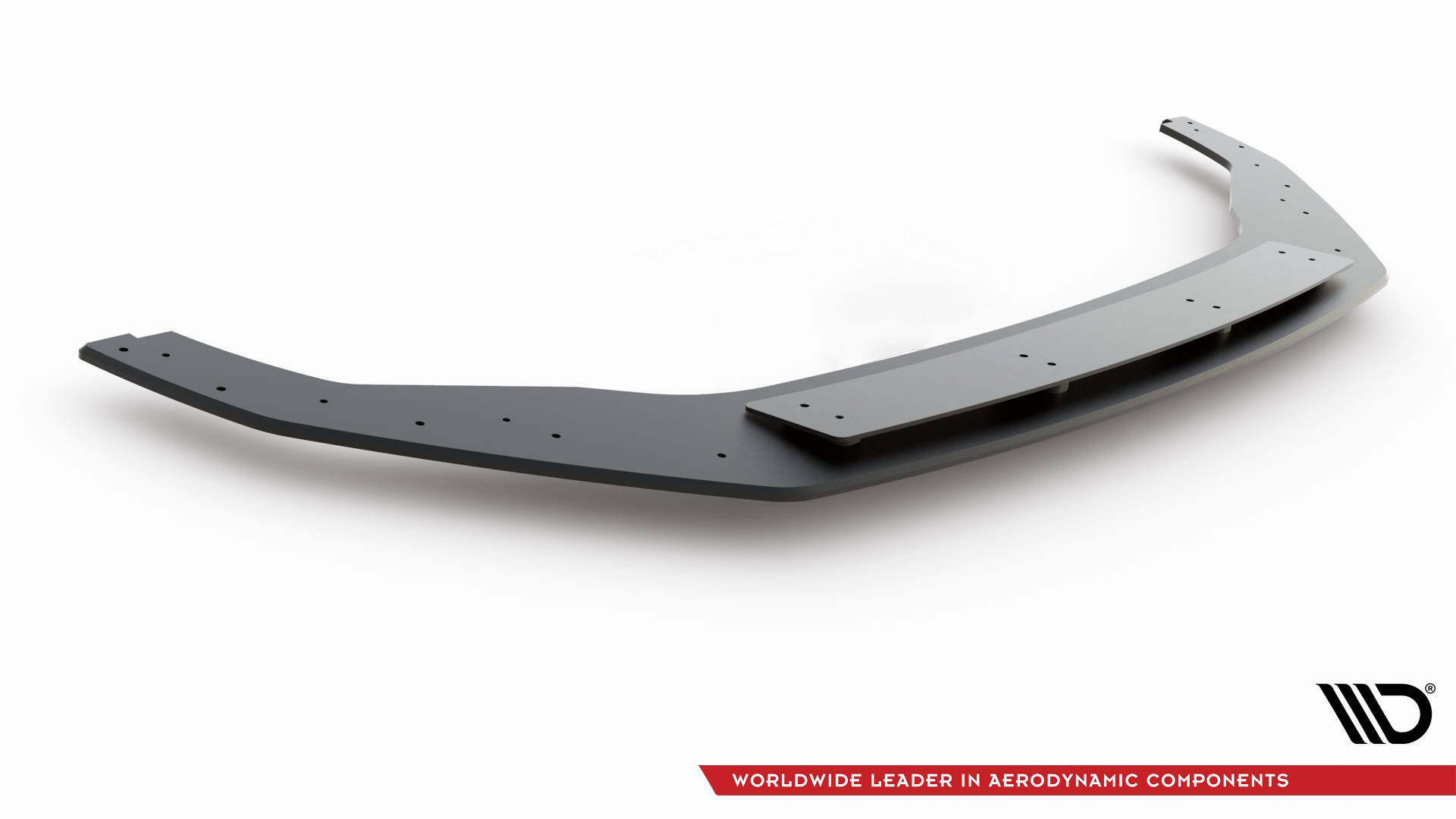 Street Pro Spoilerlippe Front Ansatz passend für VW Golf 7 R FL rot