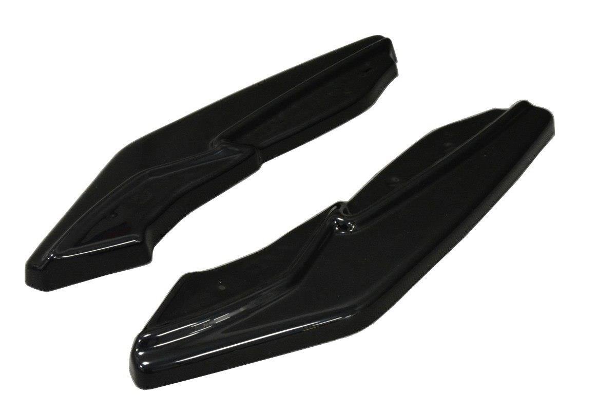 Heck Ansatz Flaps Diffusor für Renault Laguna mk 3 Coupe schwarz Hochglanz