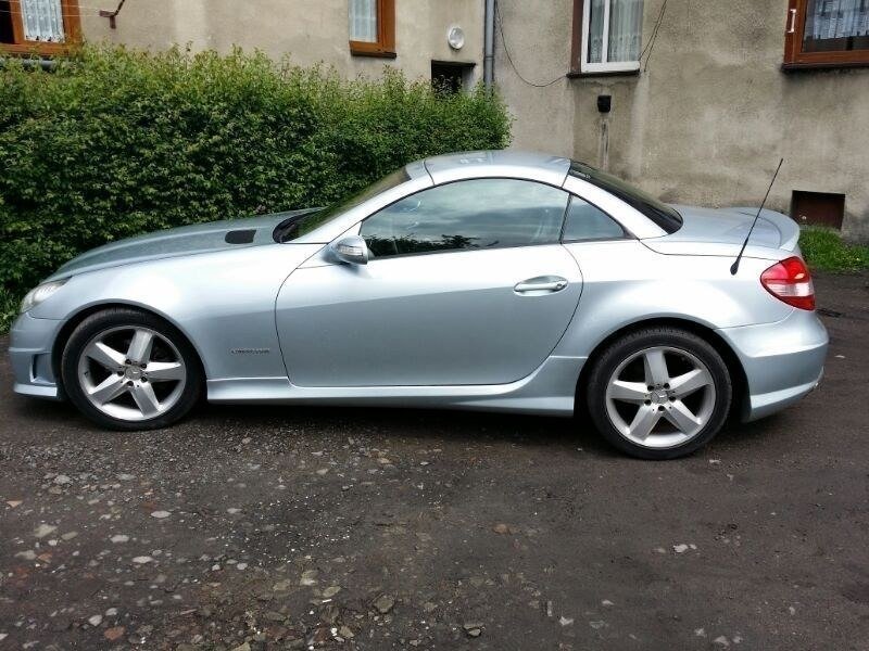 Seitenschweller MERCEDES SLK R171 SLK R172 AMG LOOK ABS Kunststoff