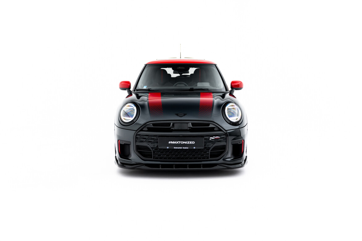 Frontlippe passend für Mini Cooper John Cooper Works F65 schwarz Hochglanz