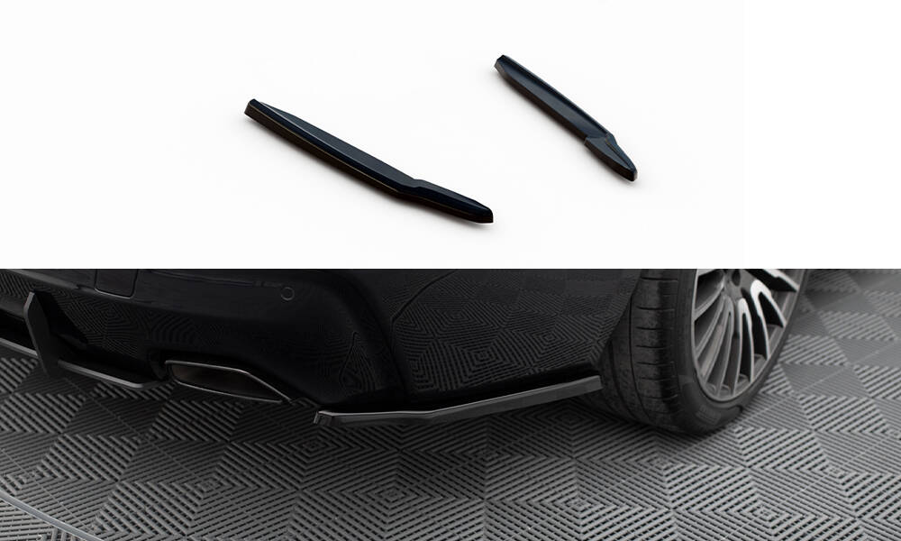 Street+ Heck Ansatz Flaps passend für BMW 6er GT G32 M-Paket schwarz Hochglanz