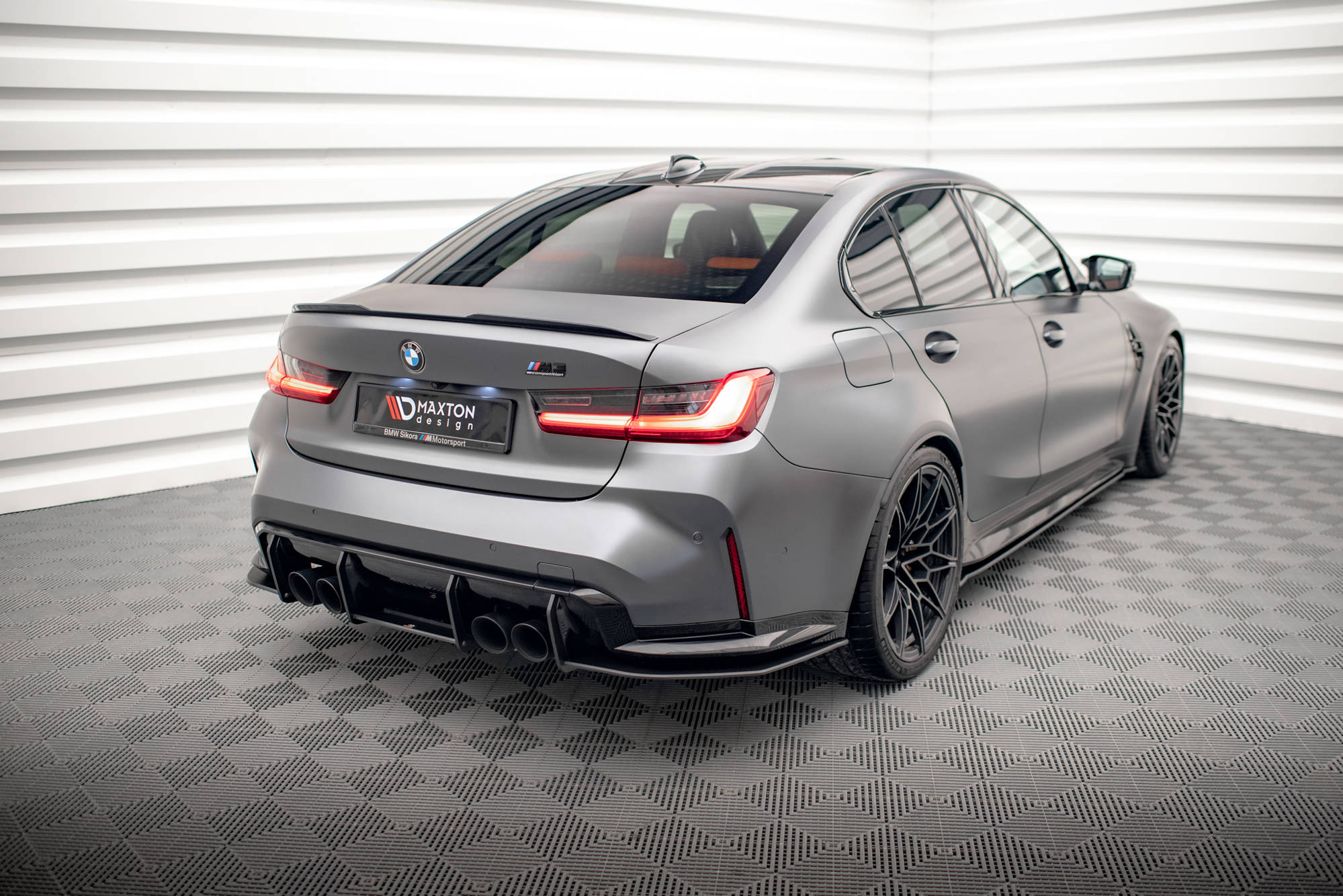 Street Pro Heck Ansatz Flaps passend für BMW M3 Limousine / Touring G80 / G81
