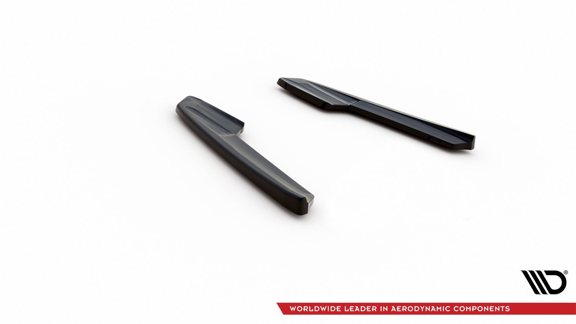 Street+ Heck Ansatz Flaps V.2 passend für Audi RS6 C8 / C8 FL schwarz Hochglanz