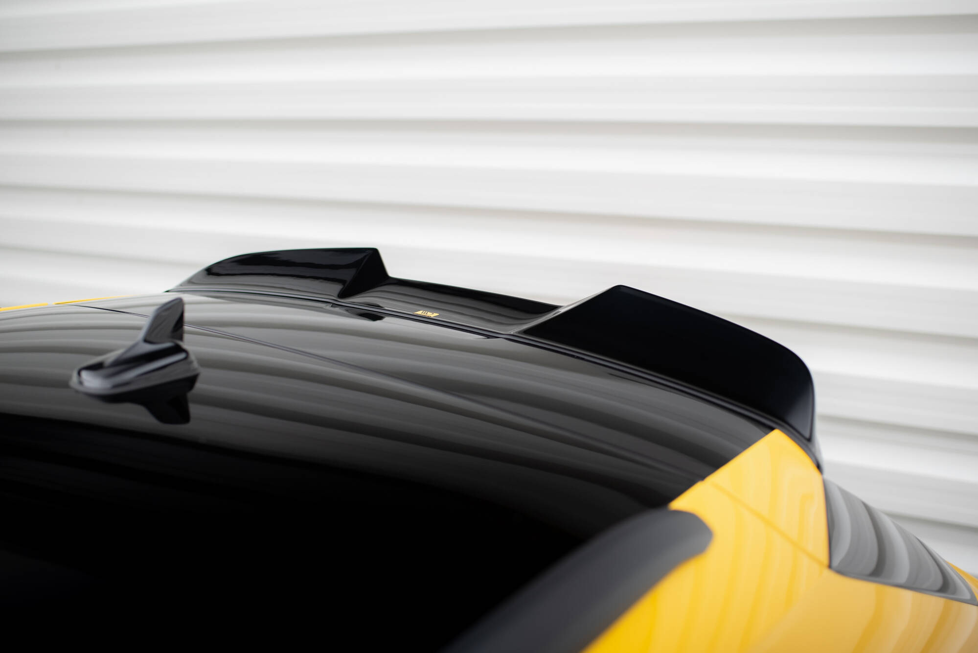 Heck Spoiler Aufsatz Abrisskante 3D passend für Audi RS3 Sportback 8Y FL schwarz Hochglanz