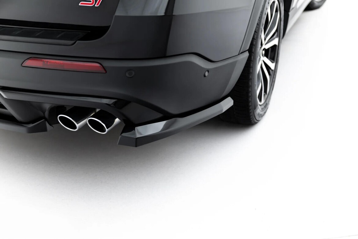 Diffusor Flaps passend für Ford Explorer ST Mk6 schwarz Hochglanz