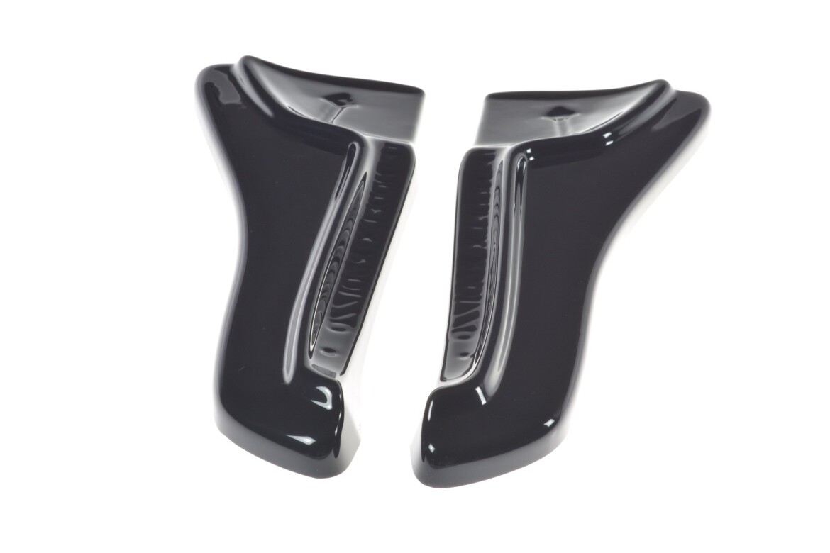 Diffusor Flaps V.1 passend für Tesla MODEL X schwarz matt