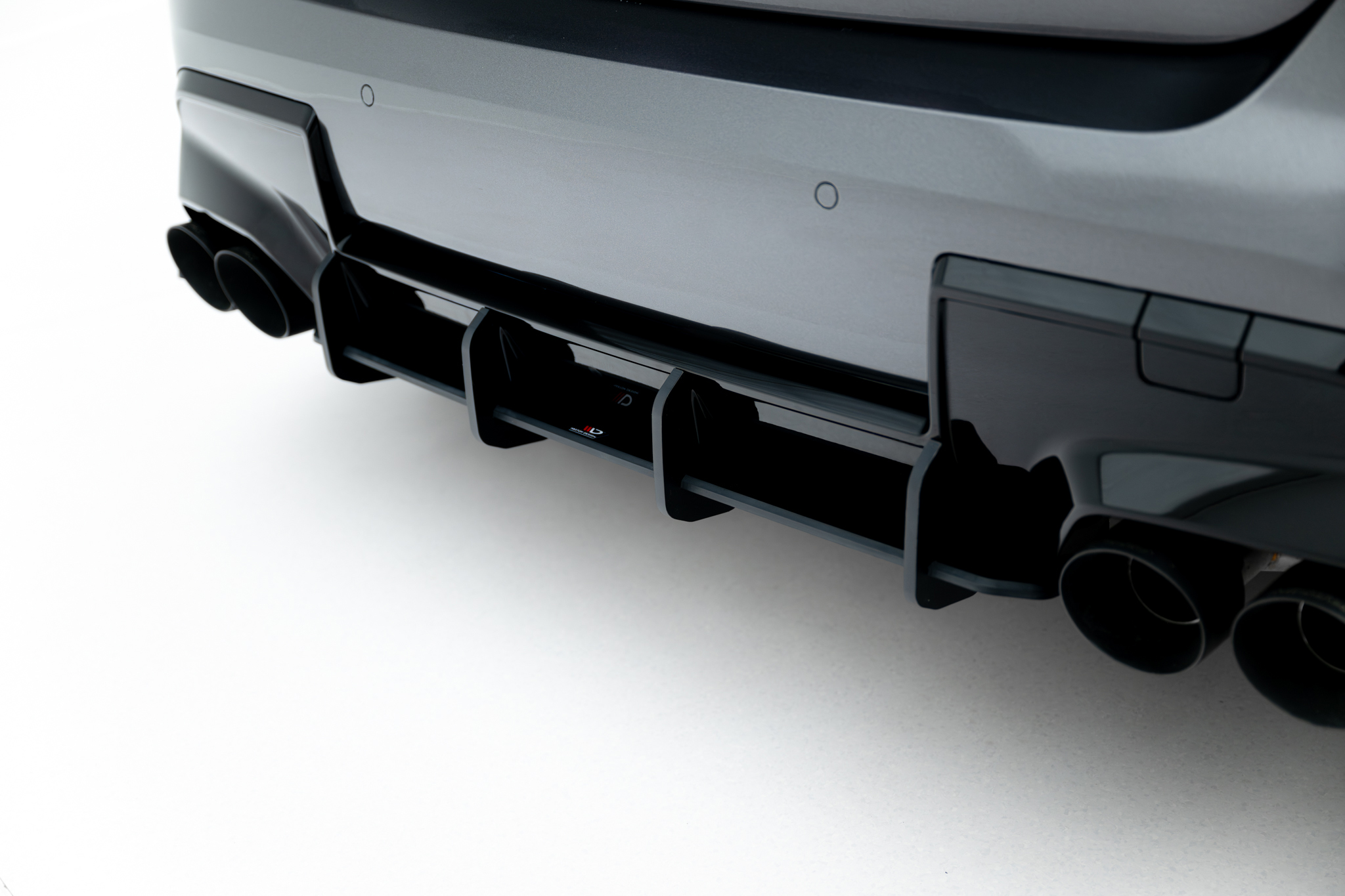 Street Pro Heckschürze Heck Ansatz Diffusor passend für BMW M135i F70