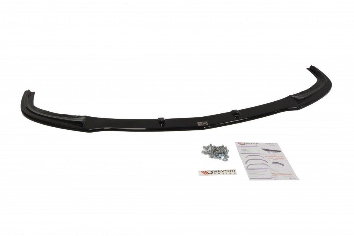Street+ Spoilerlippe Front Ansatz passend für Mazda 3 MK2 SPORT vor FL schwarz Hochglanz