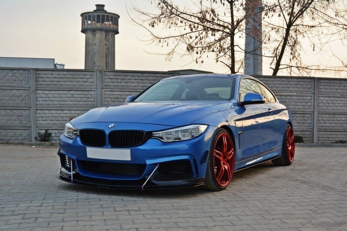 Racing Front Ansatz V.3 für BMW 4er Coupe / Gran Coupe / Cabrio M-Paket F32 / F36 / F33