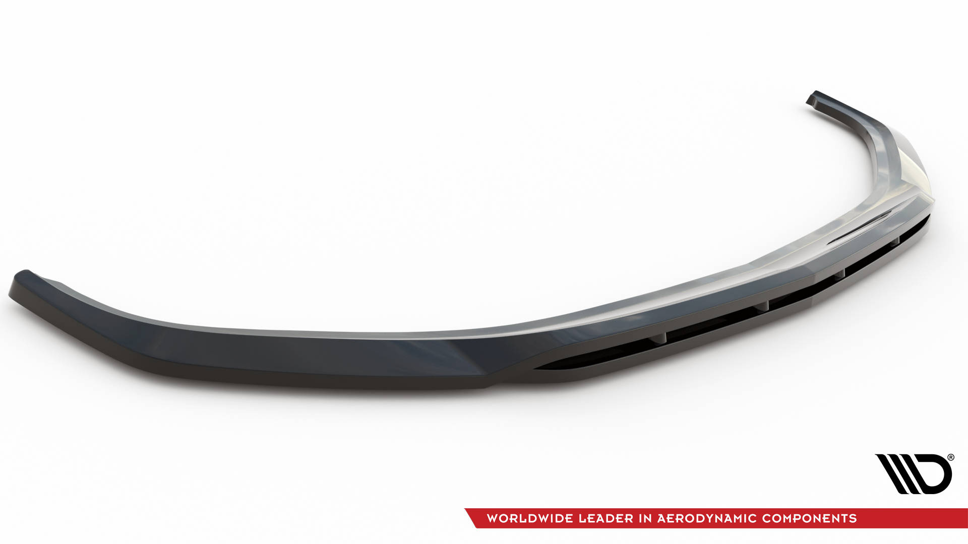 Frontlippe passend für Bentley Continental GT Coupe Mk3 schwarz Hochglanz