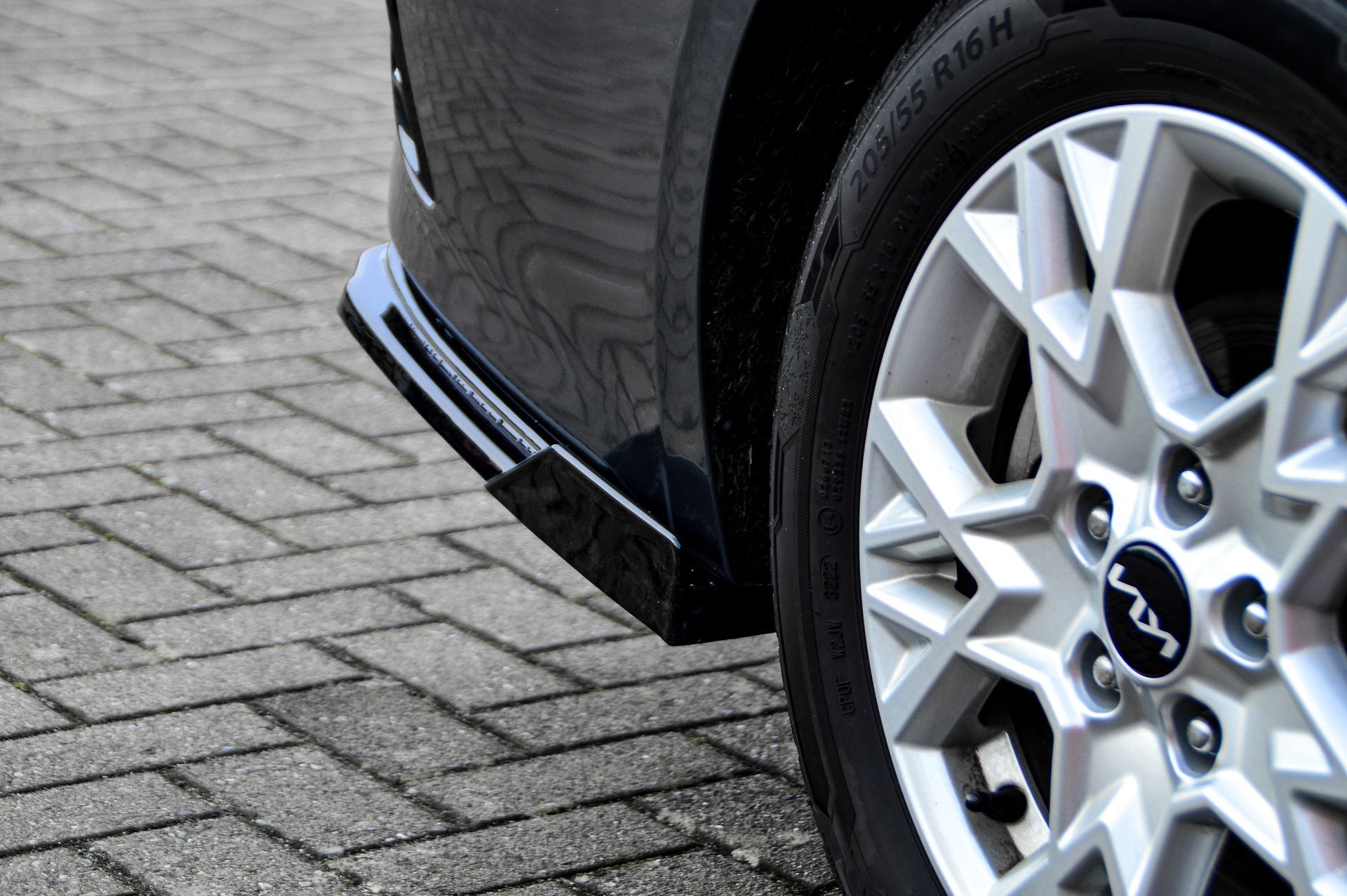 Heckdiffusor Seitenteile mit Wing für Kia Ceed CD SWab Bj. 2021- Carbon Optik
