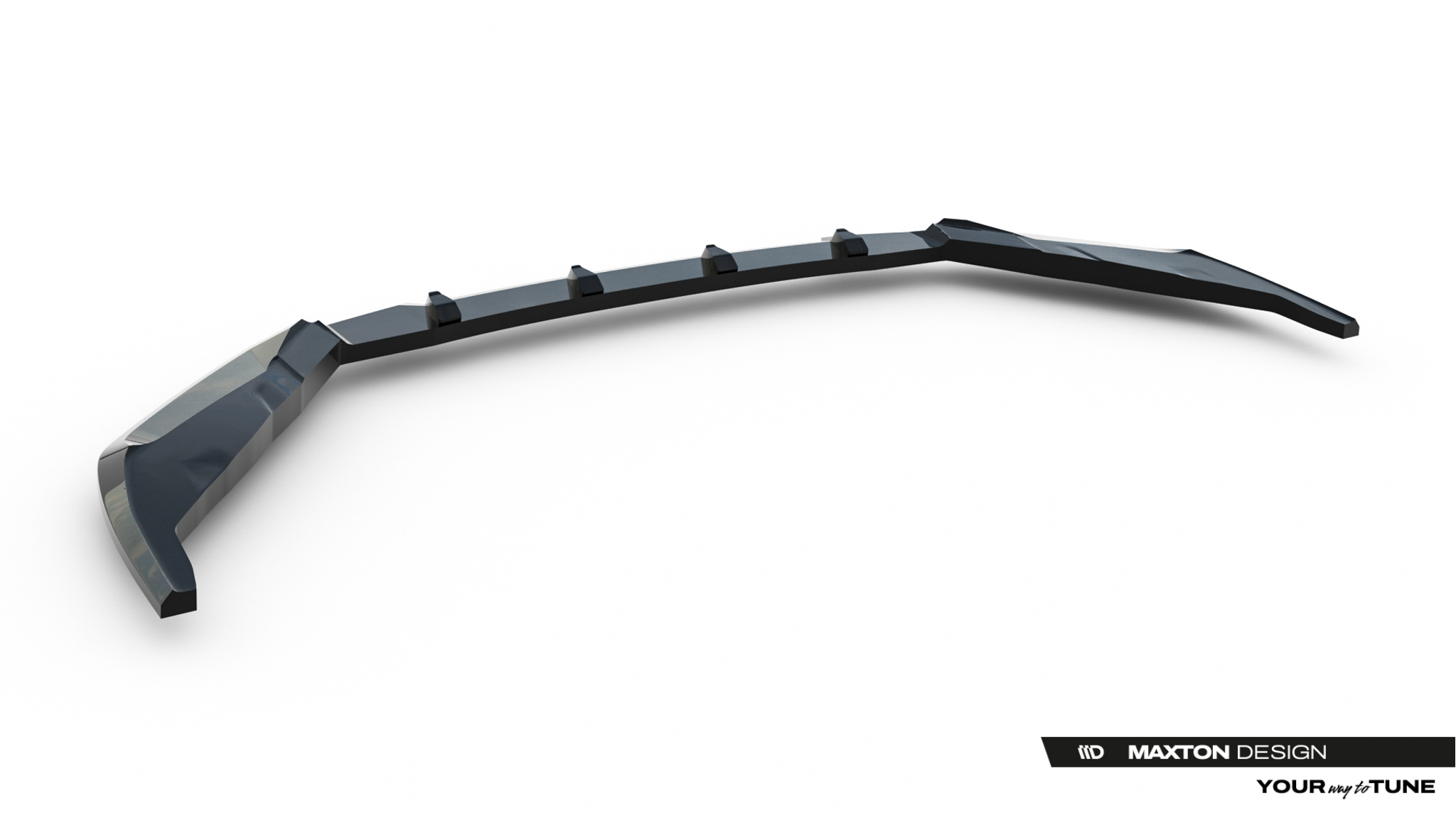 Frontlippe V.1 passend für Lexus IS 500 Mk3 Facelift 2 XE30 schwarz Hochglanz