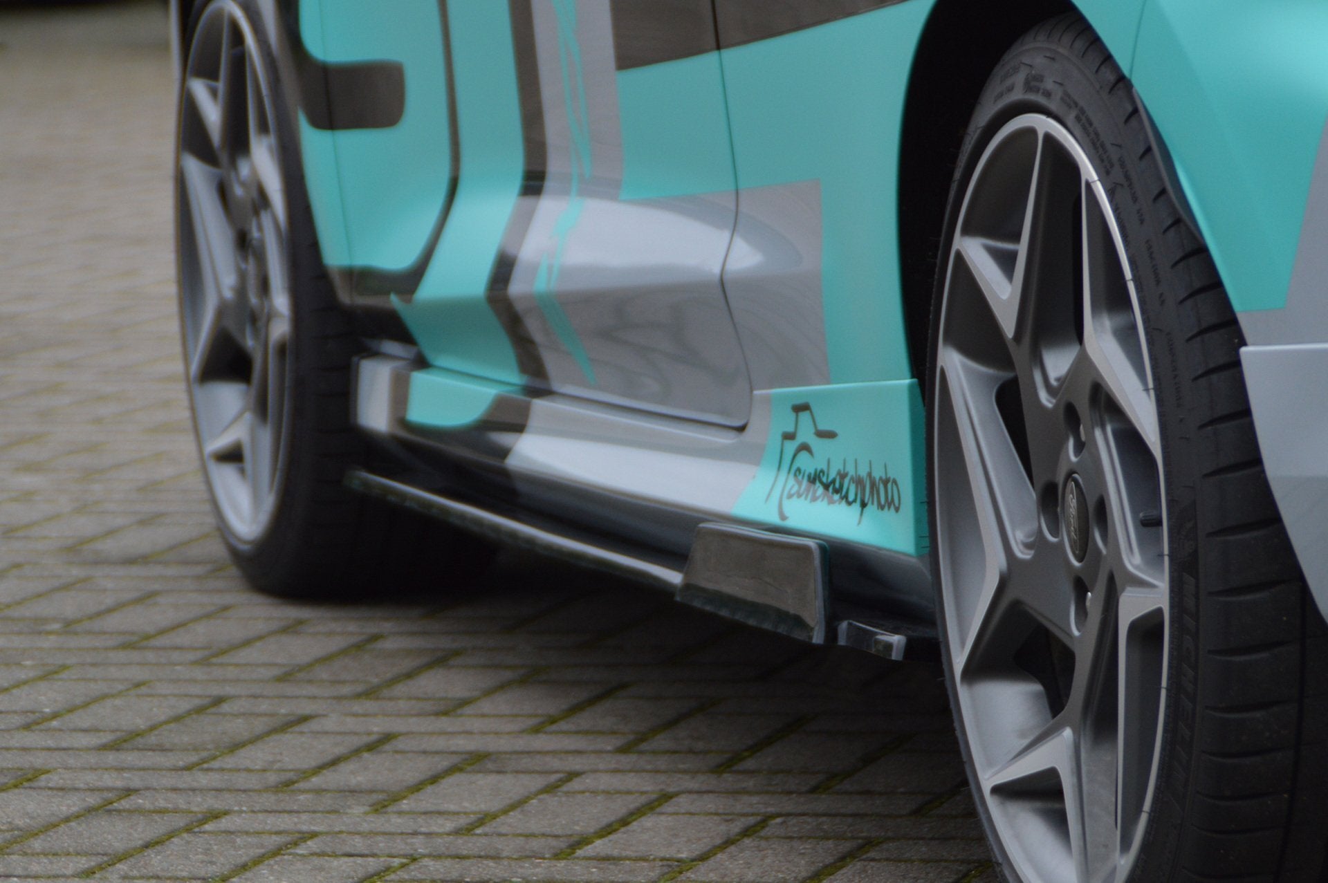 Bodykit für Ford Fiesta ST MK8 JHH Bj.ab.2018- Schwarz Matt