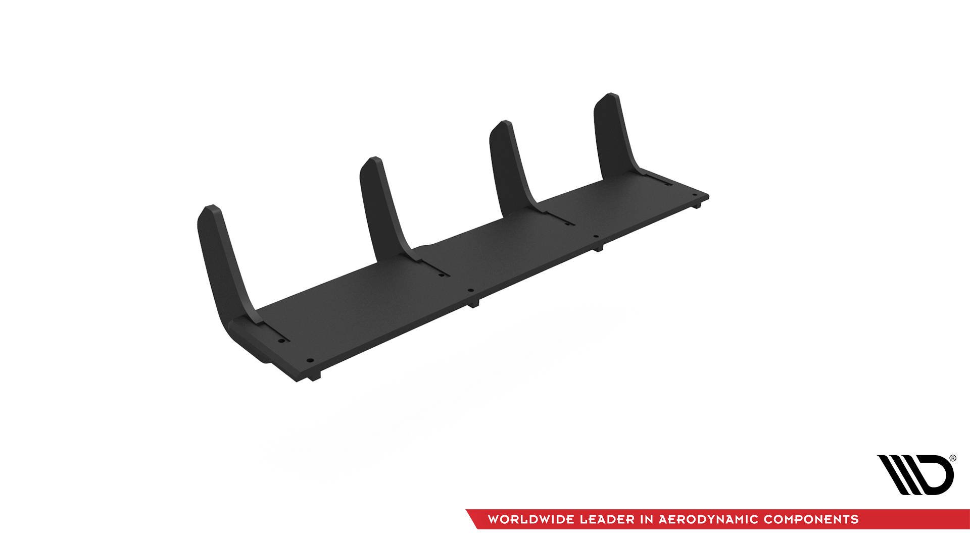 Street Pro Heckschürze Heck Ansatz Diffusor passend für VW Golf R Mk8 rot
