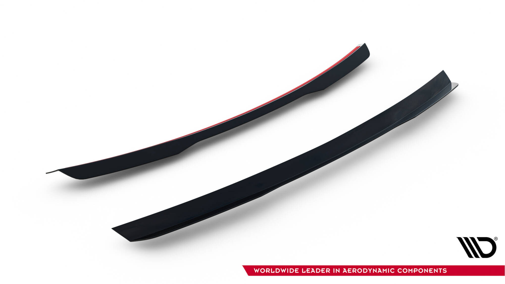 Spoiler CAP für Peugeot RCZ Mk1 / Mk1 Facelift schwarz Hochglanz