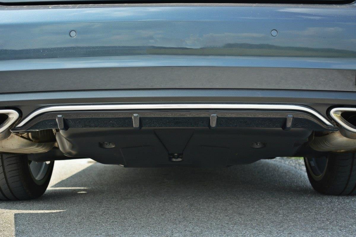 Diffusor Heck Ansatz für Mercedes E W212 Carbon Look
