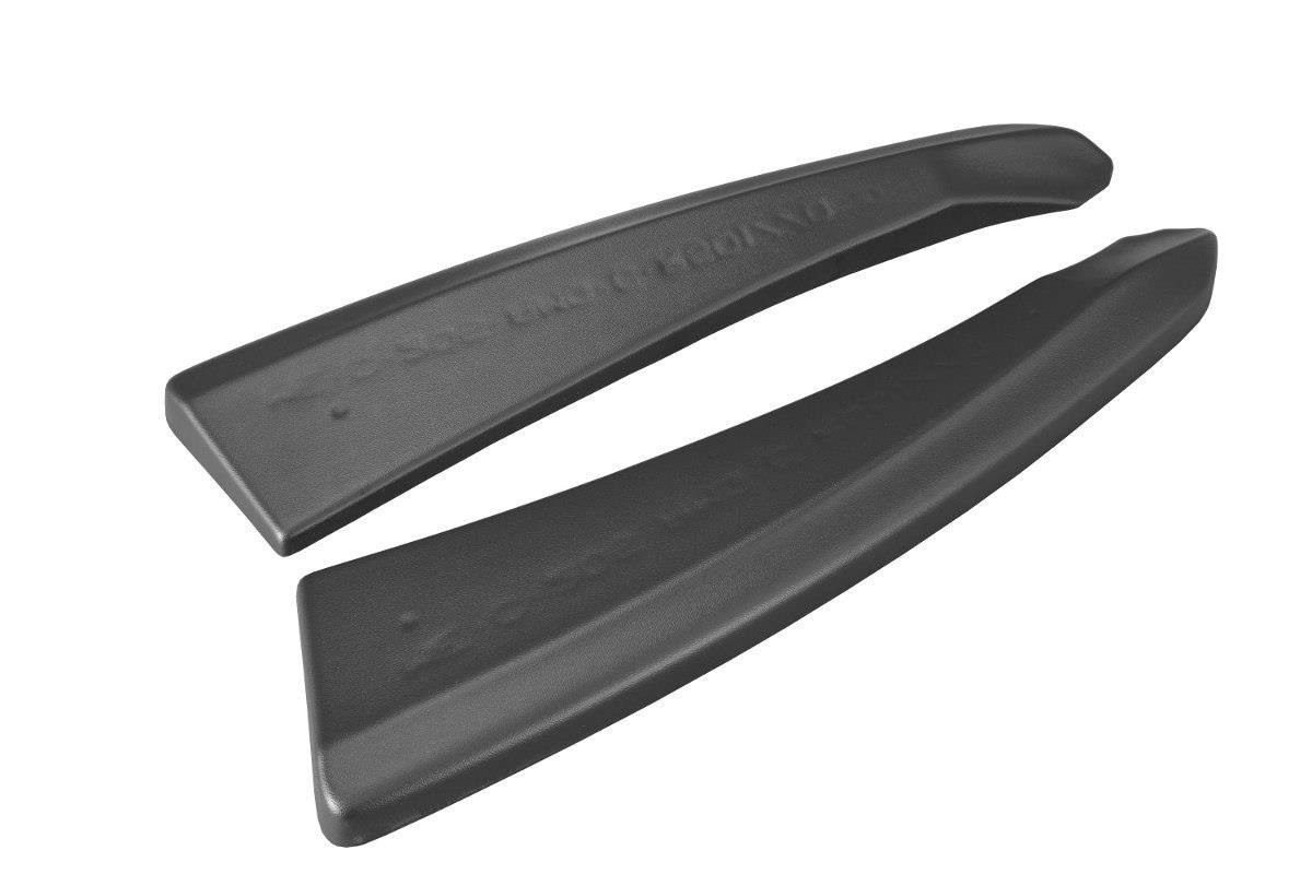 Street+ Heck Ansatz Flaps passend für Mercedes C-Klasse C205 63 AMG Coupe schwarz Hochglanz
