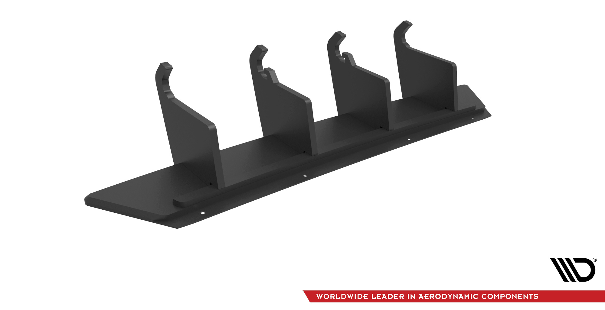 Street Pro Heckschürze Heck Ansatz Diffusor passend für Seat Ibiza Mk5 schwarz-rot