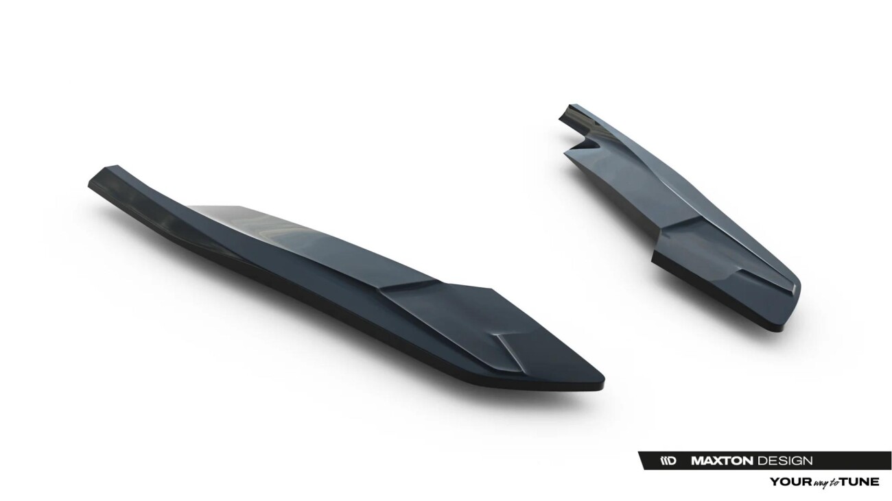 Diffusor Flaps V.2 passend für Audi S5 Coupe F5 schwarz Hochglanz