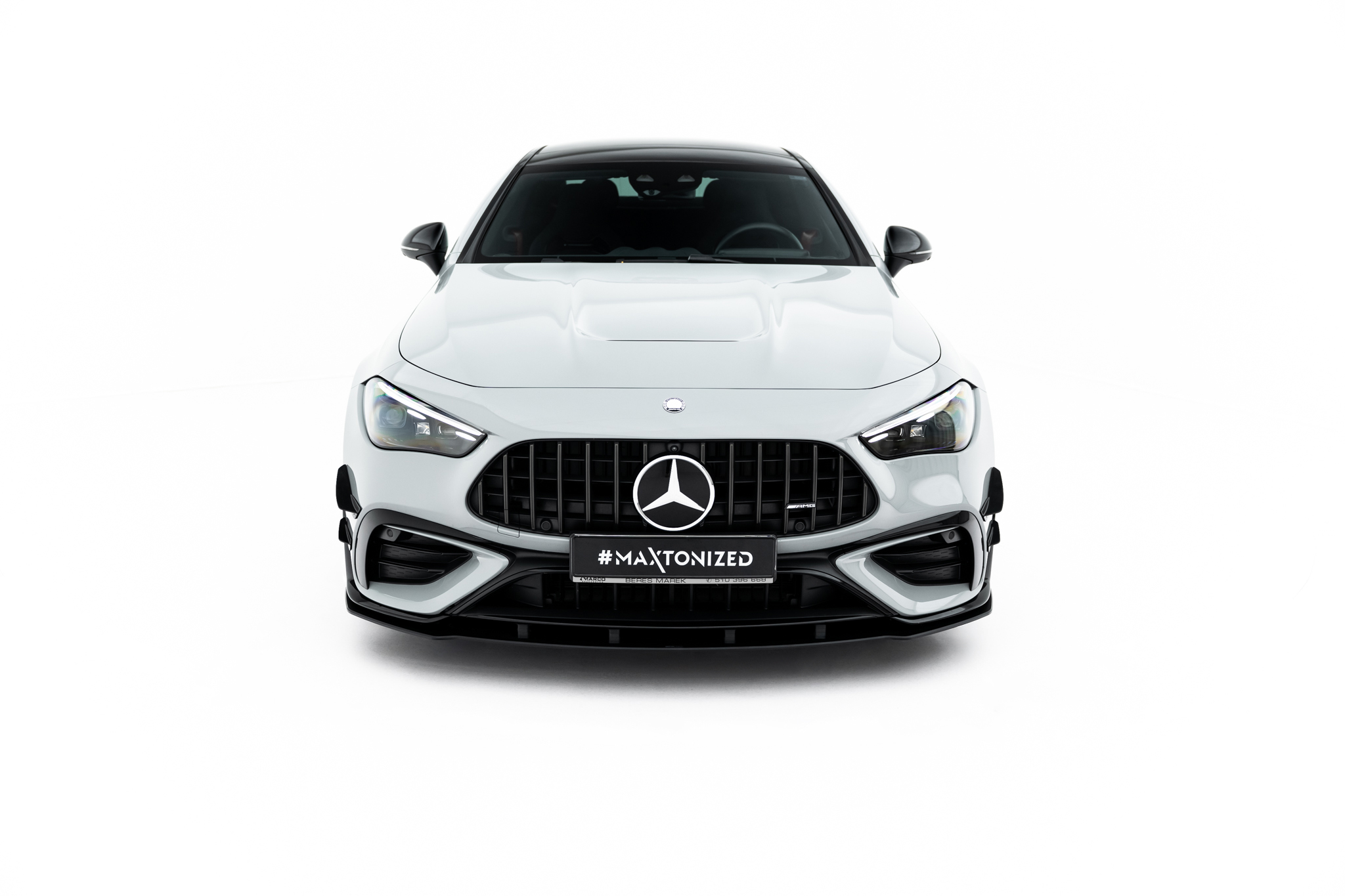 Street Pro Spoilerlippe Front Ansatz passend für Mercedes-AMG CLE 53 Aero C236