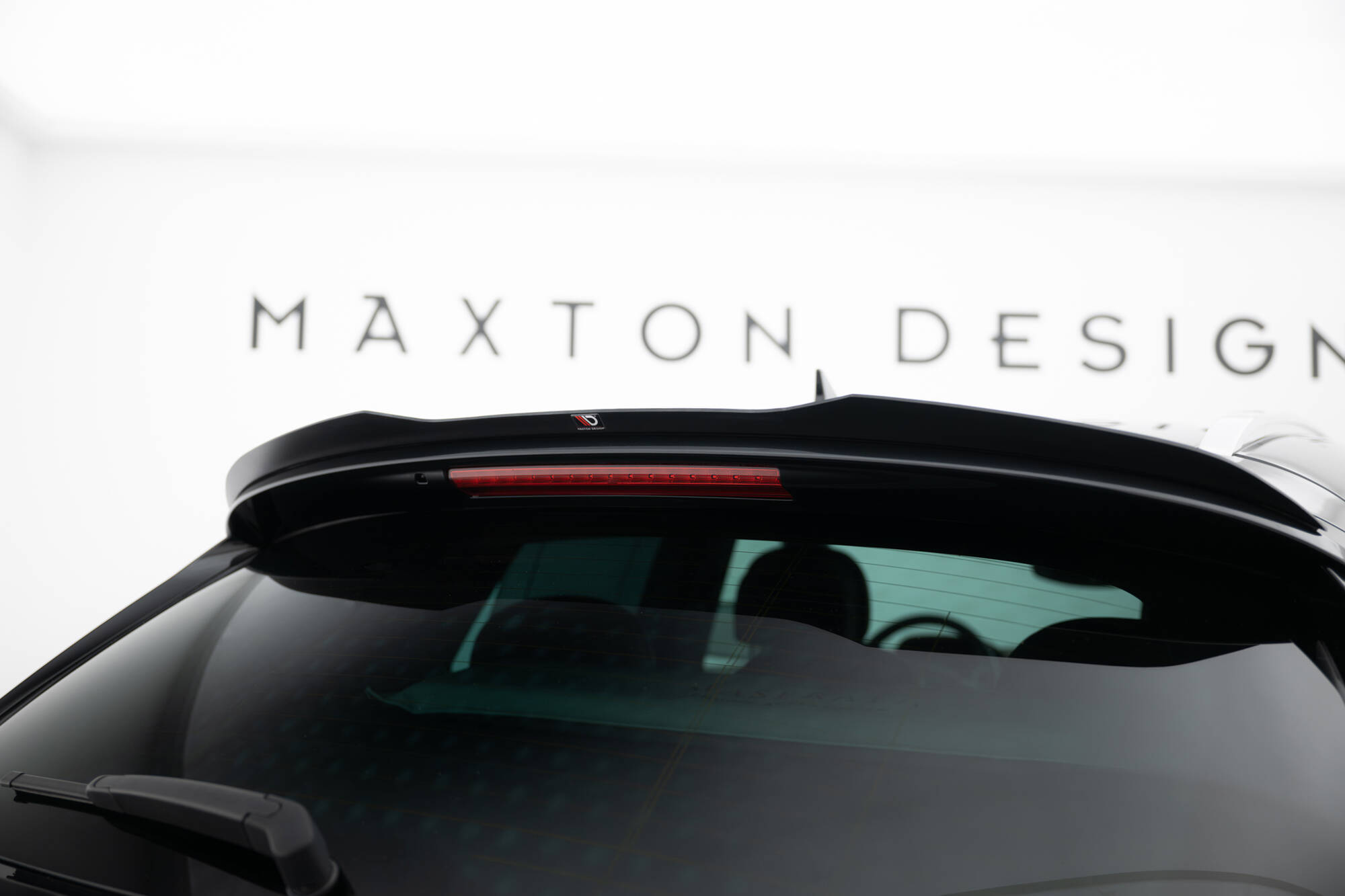 Heckspoiler Lippe oben passend für Maserati Levante GT Mk1 FL schwarz Hochglanz