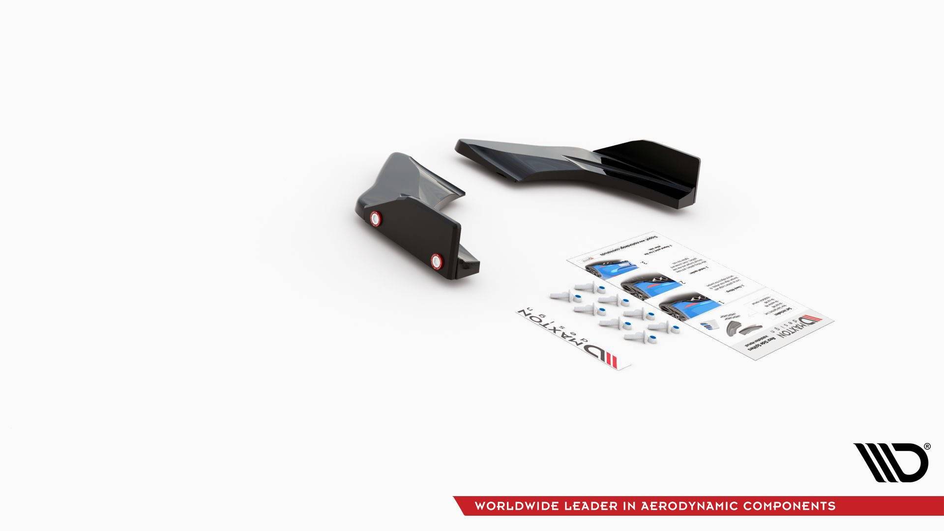 Street+ Heck Ansatz Diffusor + Flaps V.1 passend für VW Golf 8 GTI Clubsport