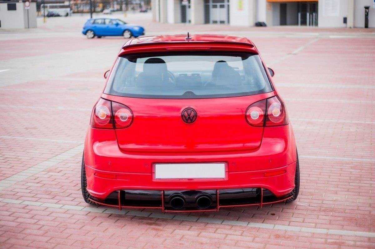 Heckschürze für VW GOLF 5 R32 Diffusor Heck Ansatz für