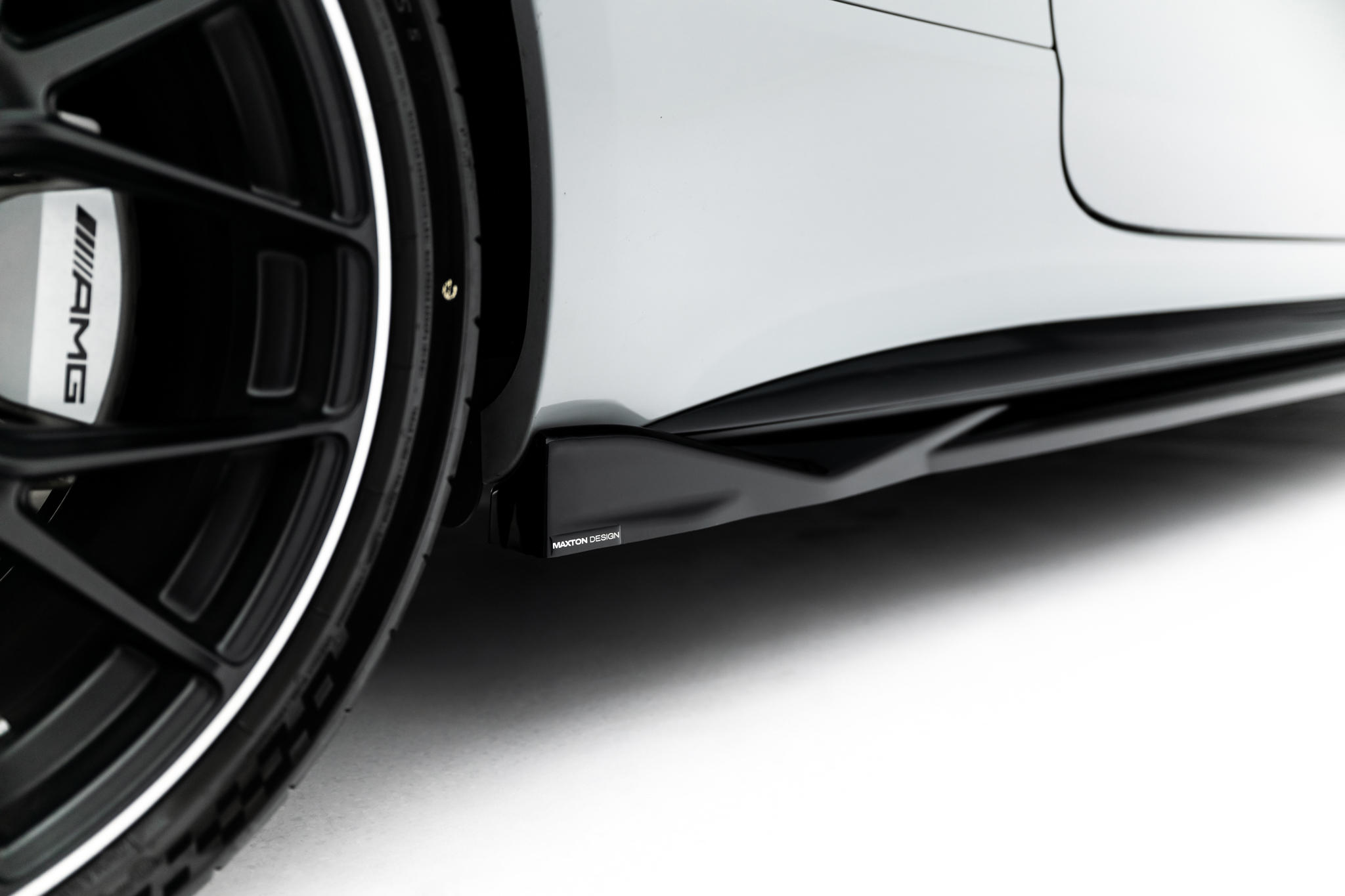 Street+ Seitenschweller Leisten passend für Mercedes-AMG CLE 53 Aero C236 schwarz Hochglanz