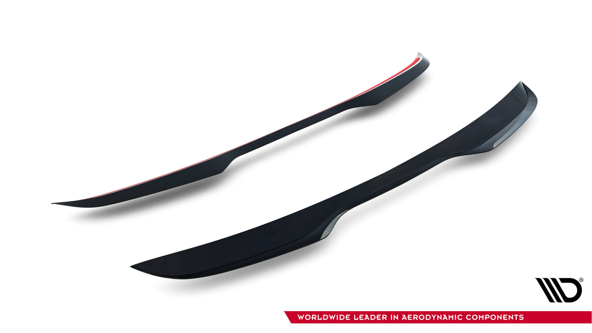 Heckspoiler Lippe passend für ABARTH 500e schwarz Hochglanz