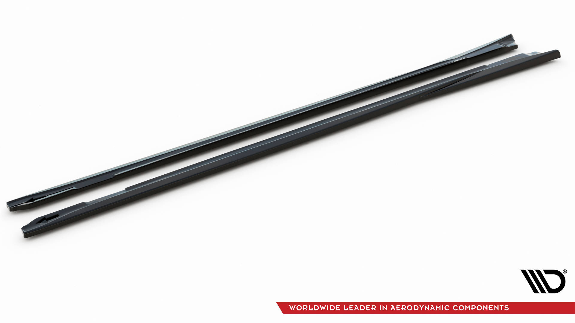 Street+ Seitenschweller Leisten V.1 passend für Porsche Panamera / Panamera Diesel / Panamera Turbo 970 schwarz Hochglanz