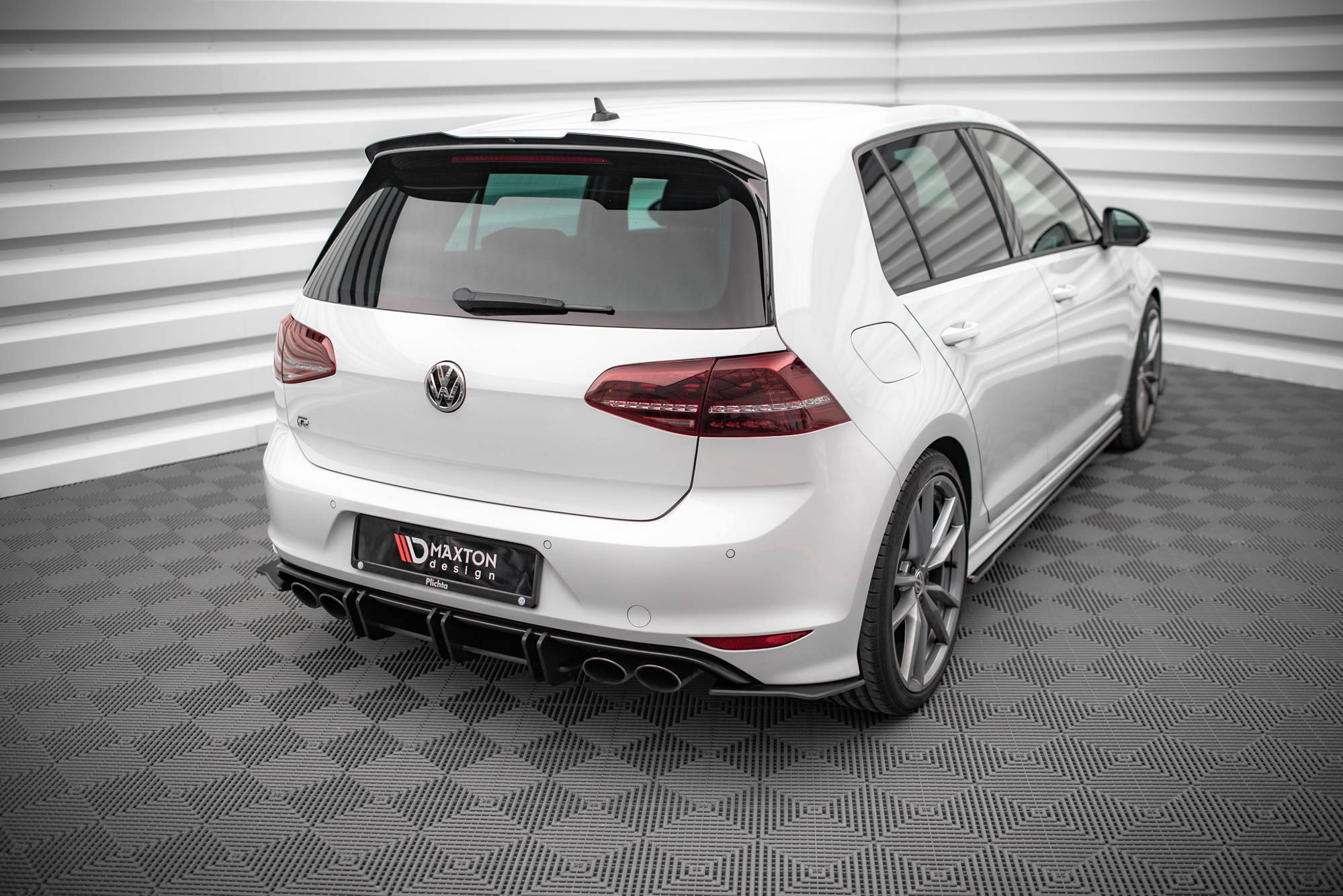 Street Pro Heck Ansatz Flaps passend für VW Golf R Mk7