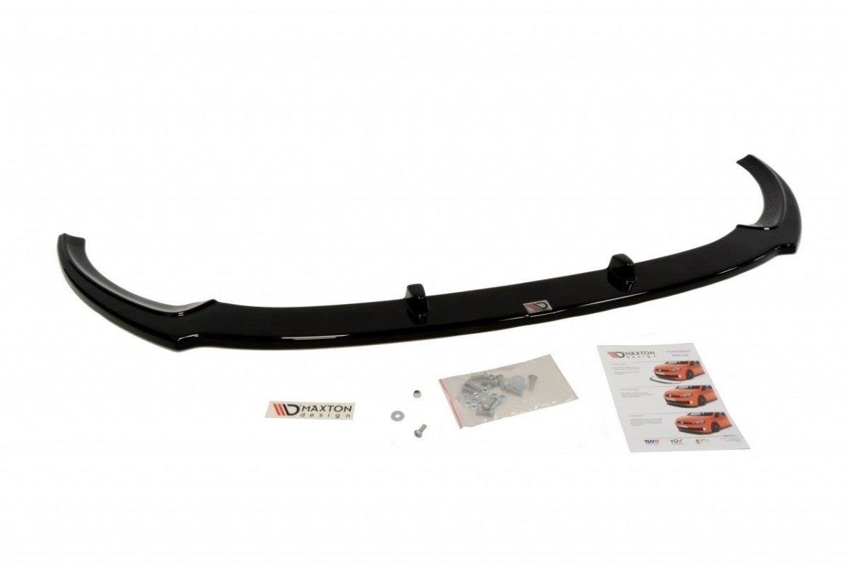Street+ Spoilerlippe Front Ansatz passend für Opel Corsa E OPC / VXR schwarz Hochglanz