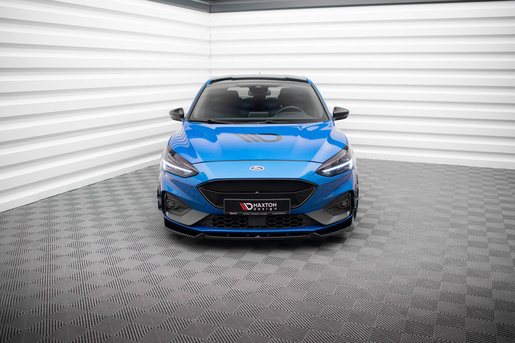 Front Grill Ford Focus ST / ST-Line Mk4 schwarz Hochglanz
