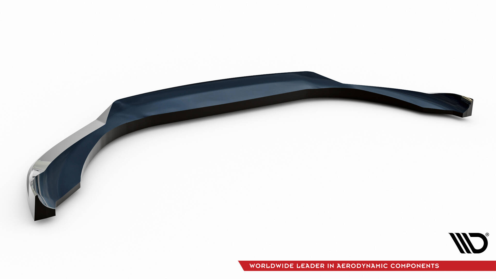 Frontlippe V.1 passend für Maserati Ghibli Mk3 FL schwarz Hochglanz