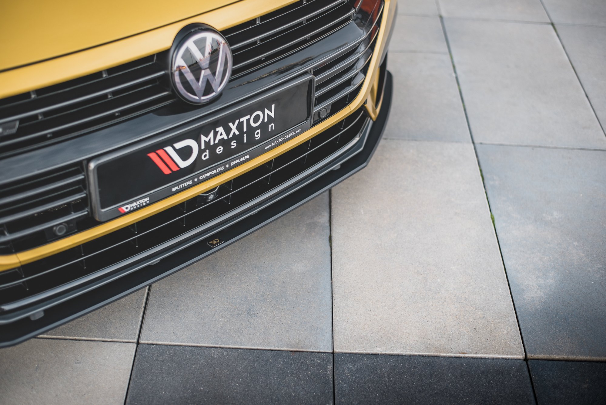 Street Pro Spoilerlippe Front Ansatz passend für VW Arteon R-Line Limousine / Shooting Brake Mk1
