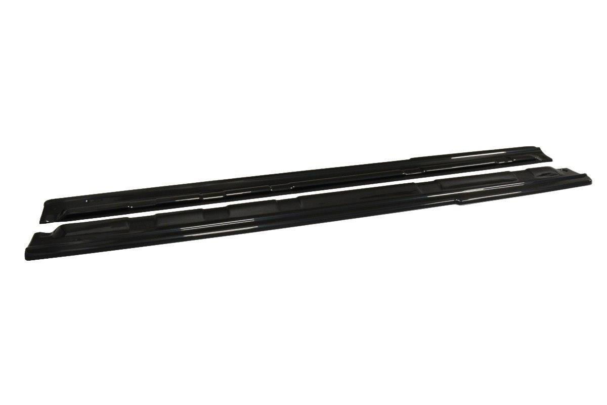 Seitenschweller Ansatz für Renault Laguna Coupe Mk3 schwarz Hochglanz