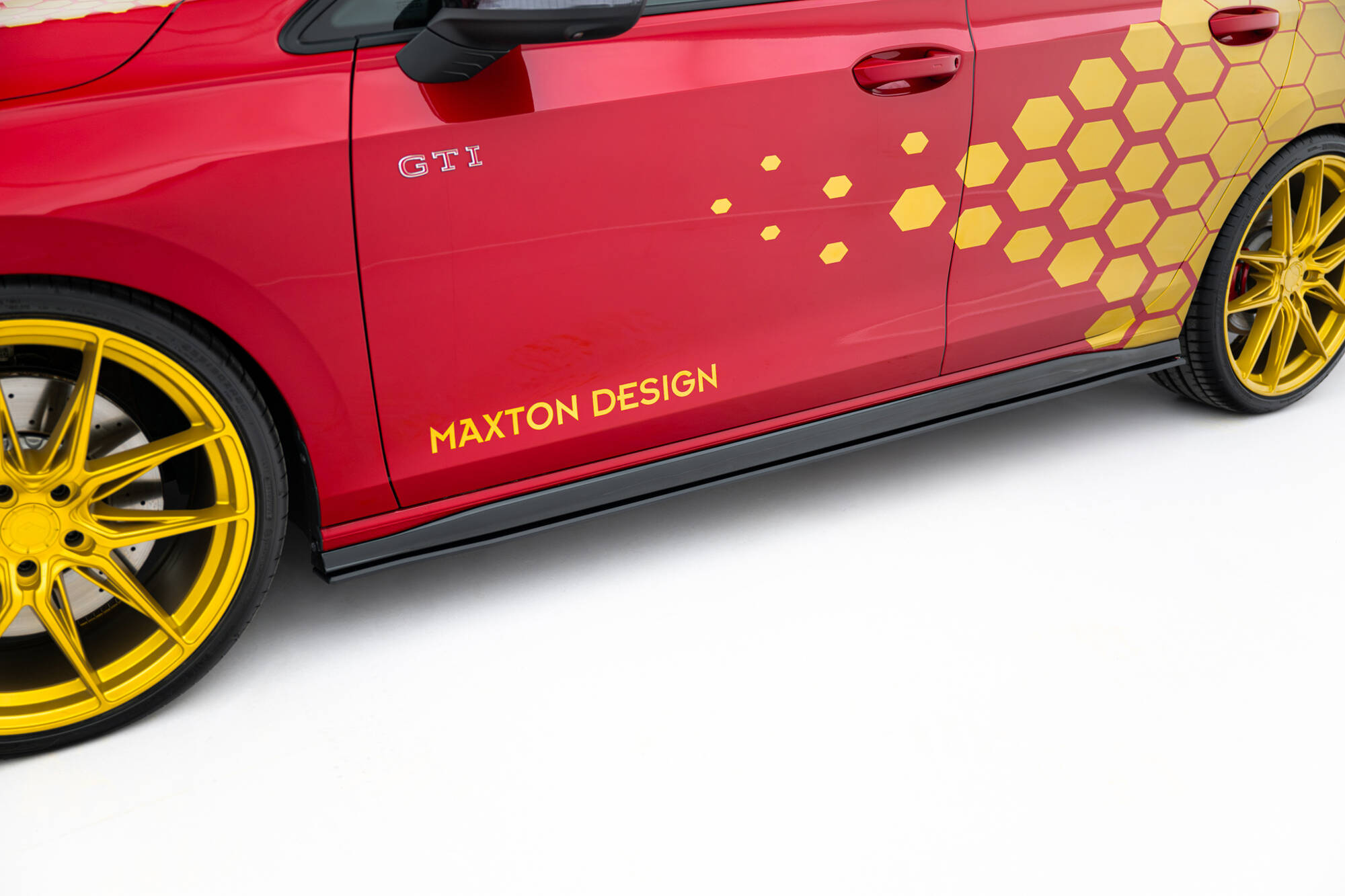 Street Pro Seitenschweller Leisten passend für VW Golf GTI Clubsport Mk8 FL