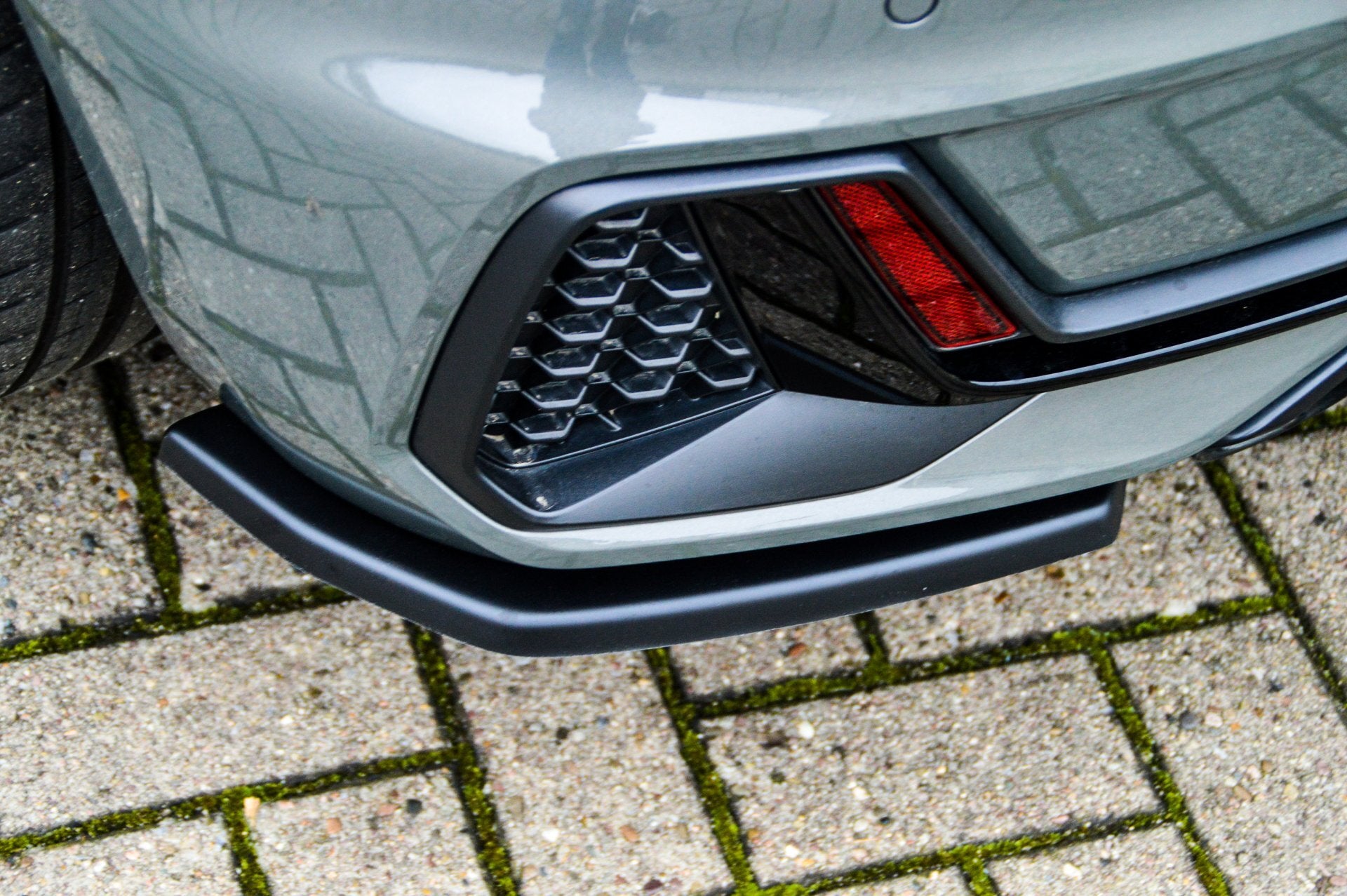 Gefräster Heckansatz + Seitenteile für Audi A1 GB Sportback S-Line ab Bj.2018-