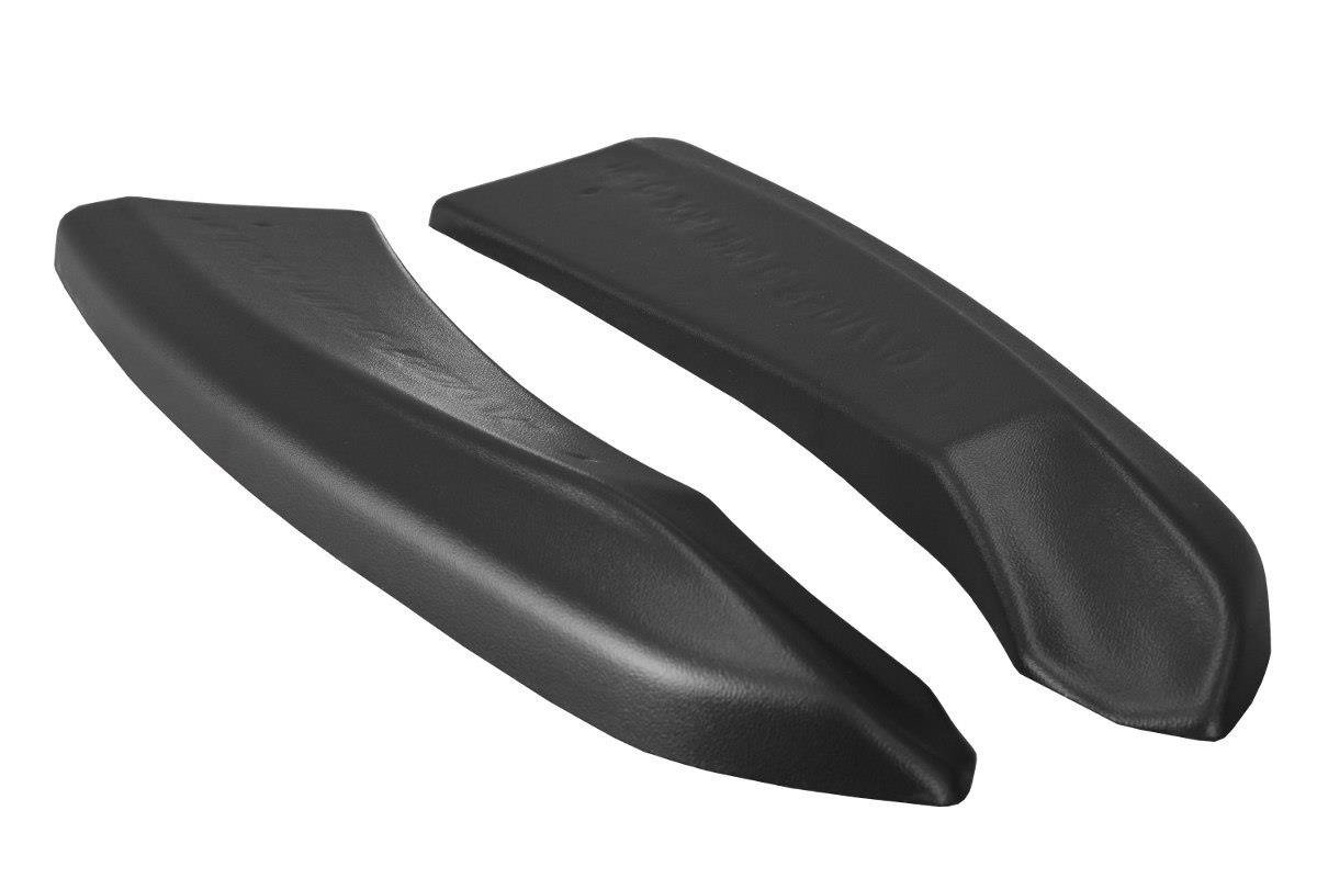 Street+ Heck Ansatz Flaps passend für Mercedes C-Klasse C205 63 AMG Coupe schwarz Hochglanz