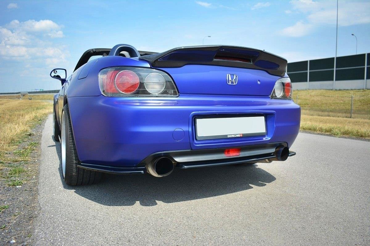 Heckansatz HONDA S2000 schwarz Hochglanz